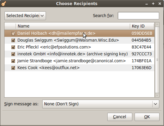 encrypt to dialogue seahorse