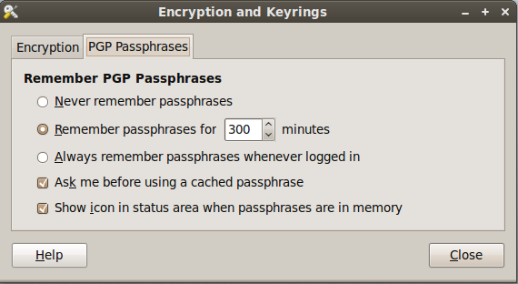 seahourse prefs encryption
